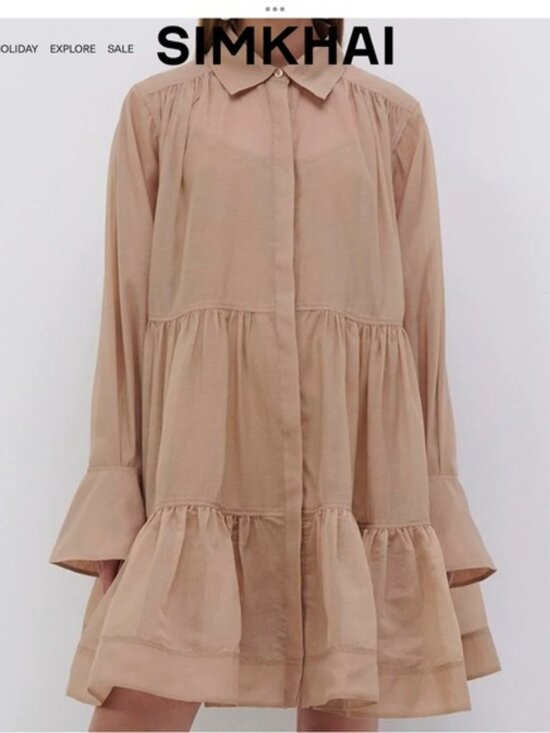 Jonathan Simkhai Savani Dress L - Picture 1 of 8